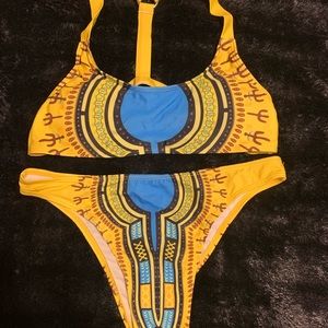 NEVER BEEN WORN Tribal bikini